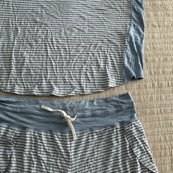 This Is J Bamboo Pajama Set - Striped Blue - Picture 3 of 8